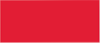 a rectangle showing the colour of vermillion