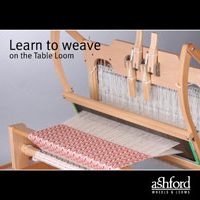 Learn to Weave on the Ashford Table Loom