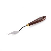 a loxley palette knife with wooden handle