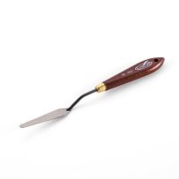 a loxley palette knife with wooden handle
