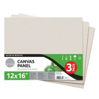 three canvas panels